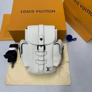 Louis Vuitton Christopher XS 20cm White