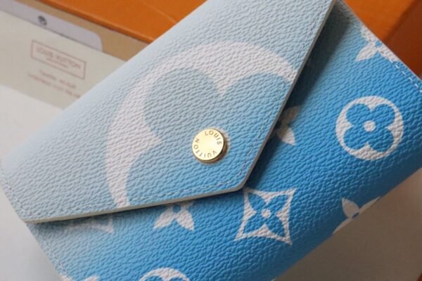 Louis Vuitton Vitorine Wallet 12cm Blue - Image 4