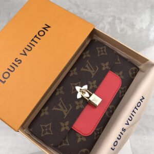 Louis Vuitton Monogram Wallet 19cm Brown