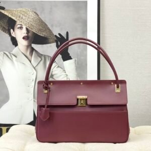 Christian Dior Pareisenne Bag 30cm Red Wine