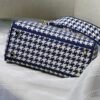 Christian Dior Medium Lady D-Lite Bag 24cm Blue - Image 8