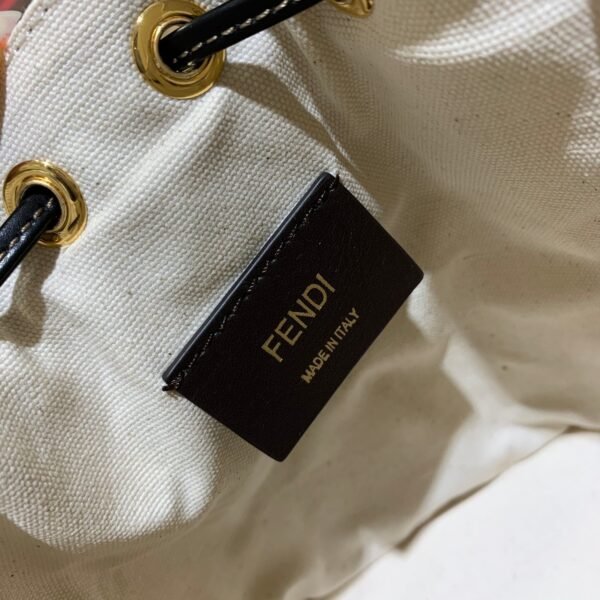 Fendi Handle Bag 12cm White - Image 2