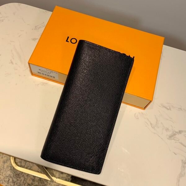 Louis Vuitton Monogram Wallet 10cm Black