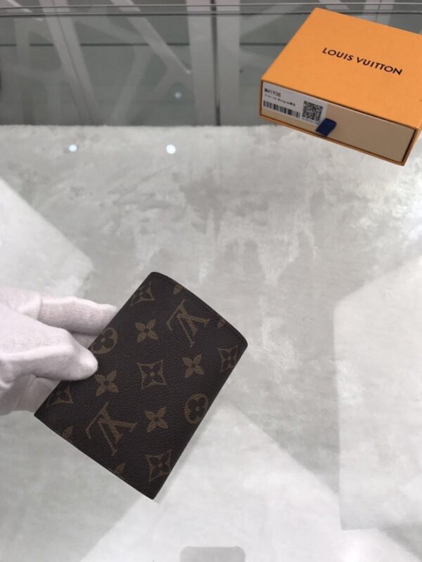 Louis Vuitton Monogram Wallet 12cm Brown - Image 3