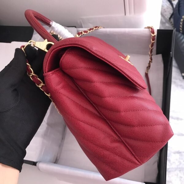 Chanel Handbag 28cm Red - Image 2