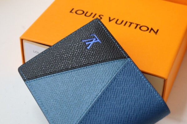 Louis Vuitton Wallet 11cm Blue - Image 6