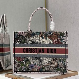 Christina Dior Medium Book Tote Bag 36cm Light Pink