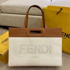 Fendi Cabas Toile 46cm