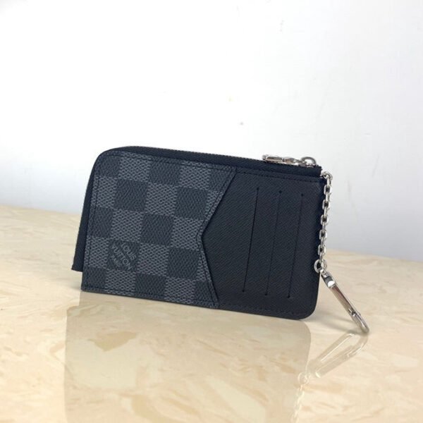 Louis Vuitton Damier Clutch Bag 13cm Blue - Image 2