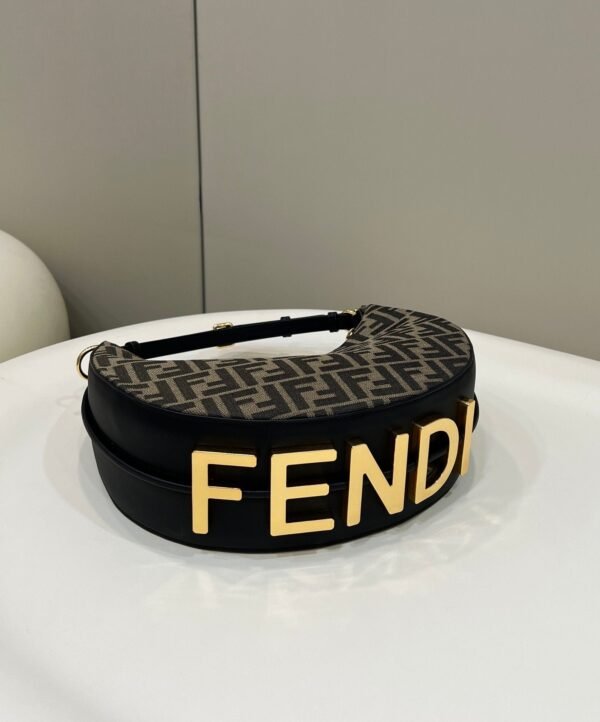 Fendi Fendigraphy Small 29cm Brown - Image 6