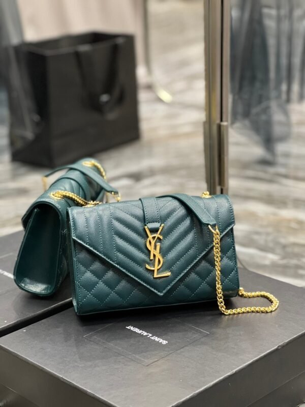 Saint Laurent Small Bag In Mix Matelasse 21cm - Image 3