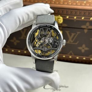 Audemars Piguet 26600 Tourbillon Openworked Watch Gray 41mm