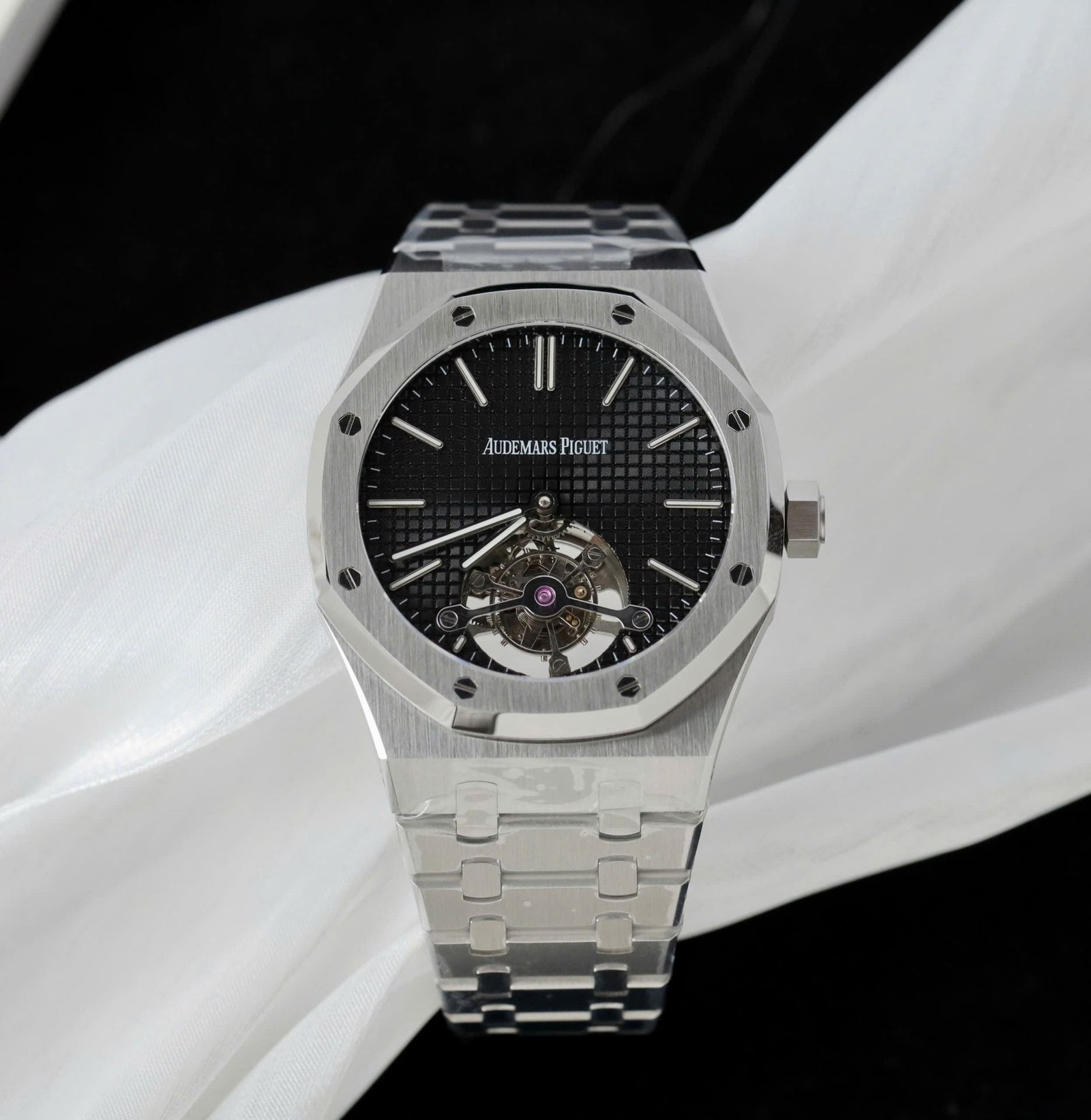 Audemars Piguet Royal Oak Tourbillon 26512ST Dial Black Watch 41mm