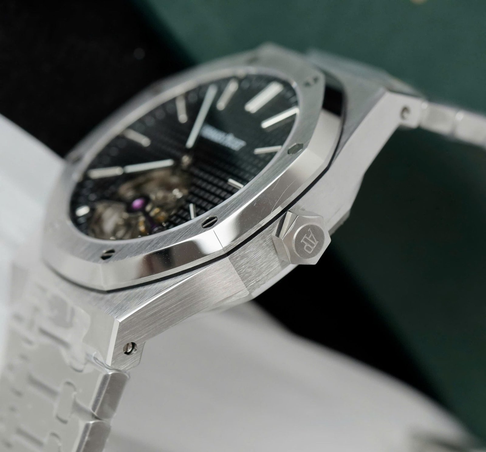 Audemars Piguet Royal Oak Tourbillon 26512ST Dial Black Watch 41mm - Image 8