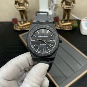 Audemars Piguet Watch Royal Oak 15400 Carbon Dial Black 41mm