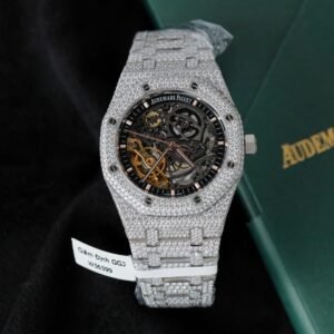 Audemars Piguet Royal Oak 15407 Full Moissanite Diamonds 41mm