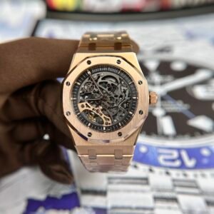 Audemars Piguet Royal Oak 15407 Rose Gold Watch 41mm