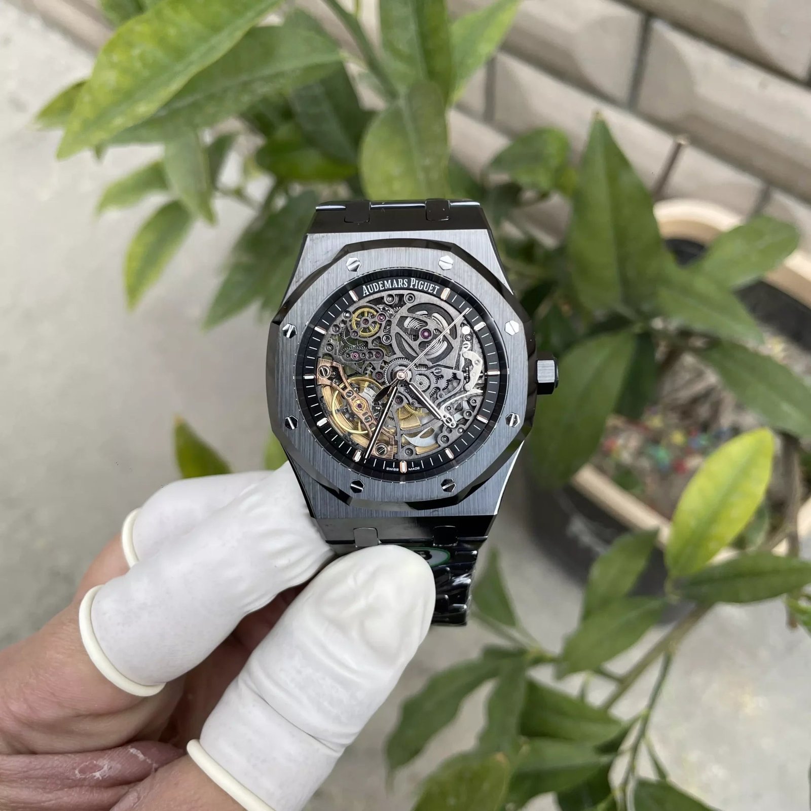 Audemars Piguet Royal Oak 15416CE Watch Dial Skeleton 41mm - Image 2