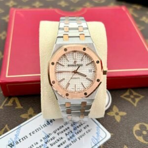 Audemars Piguet Royal Oak 15450 Watch Demi Rose Gold 37mm