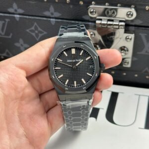 Audemars Piguet Royal Oak 15500 Watch Black Dial 41mm