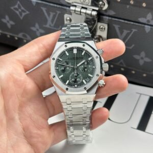 Audemars Piguet Royal Oak 26240ST Watch Green Dial 41mm