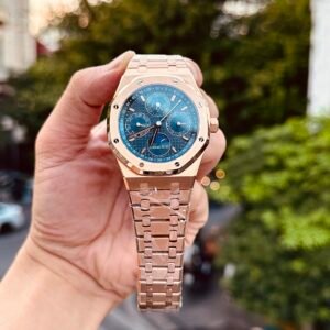 Audemars Piguet Royal Oak 26574OR Blue Dial Watch 41mm