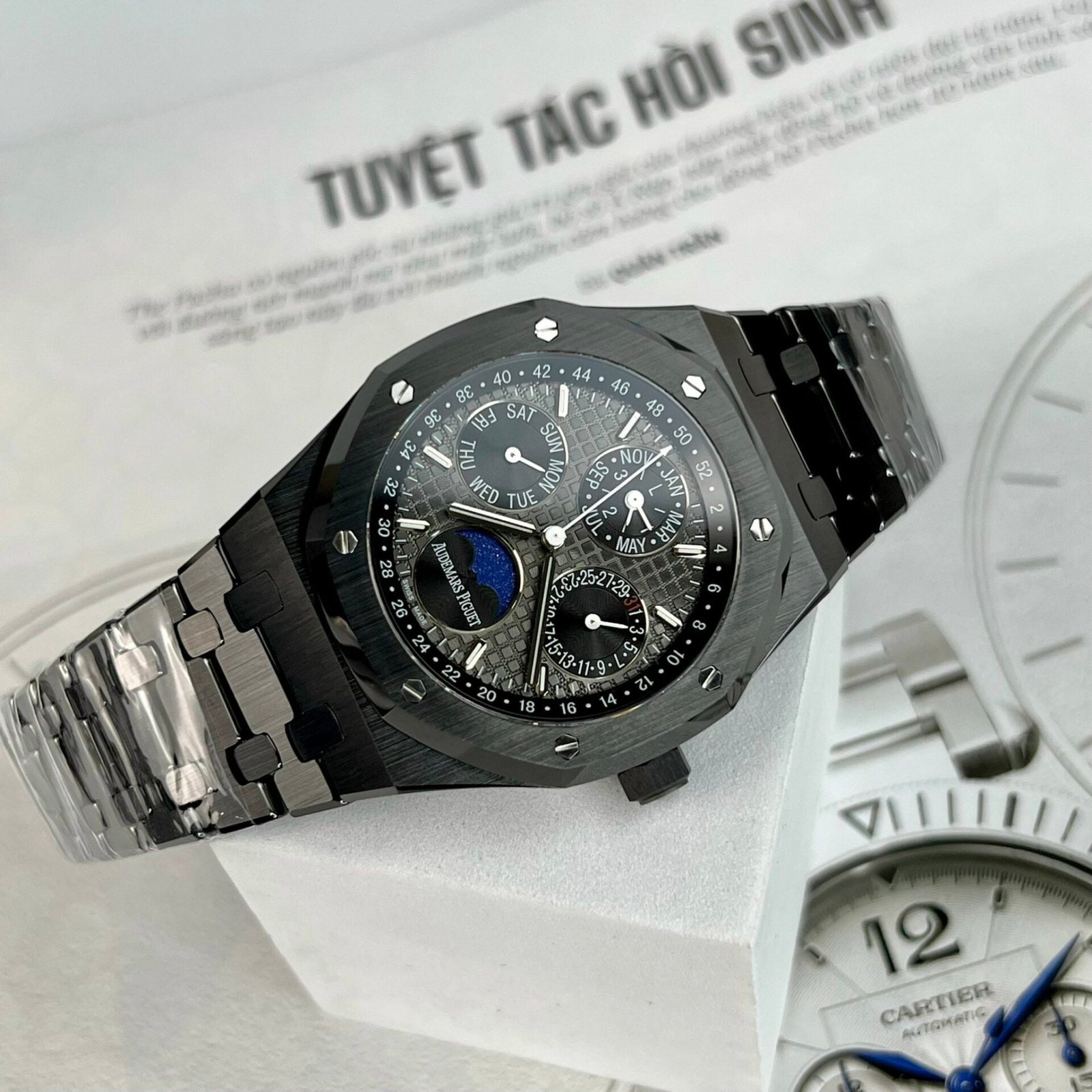 Audemars Piguet Royal Oak 26579CB Black Ceramic Watch 41mm