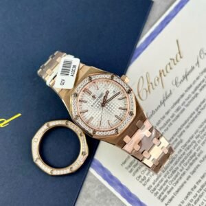 Audemars Piguet Royal Oak Bezel Diamonds Moissanite 34mm