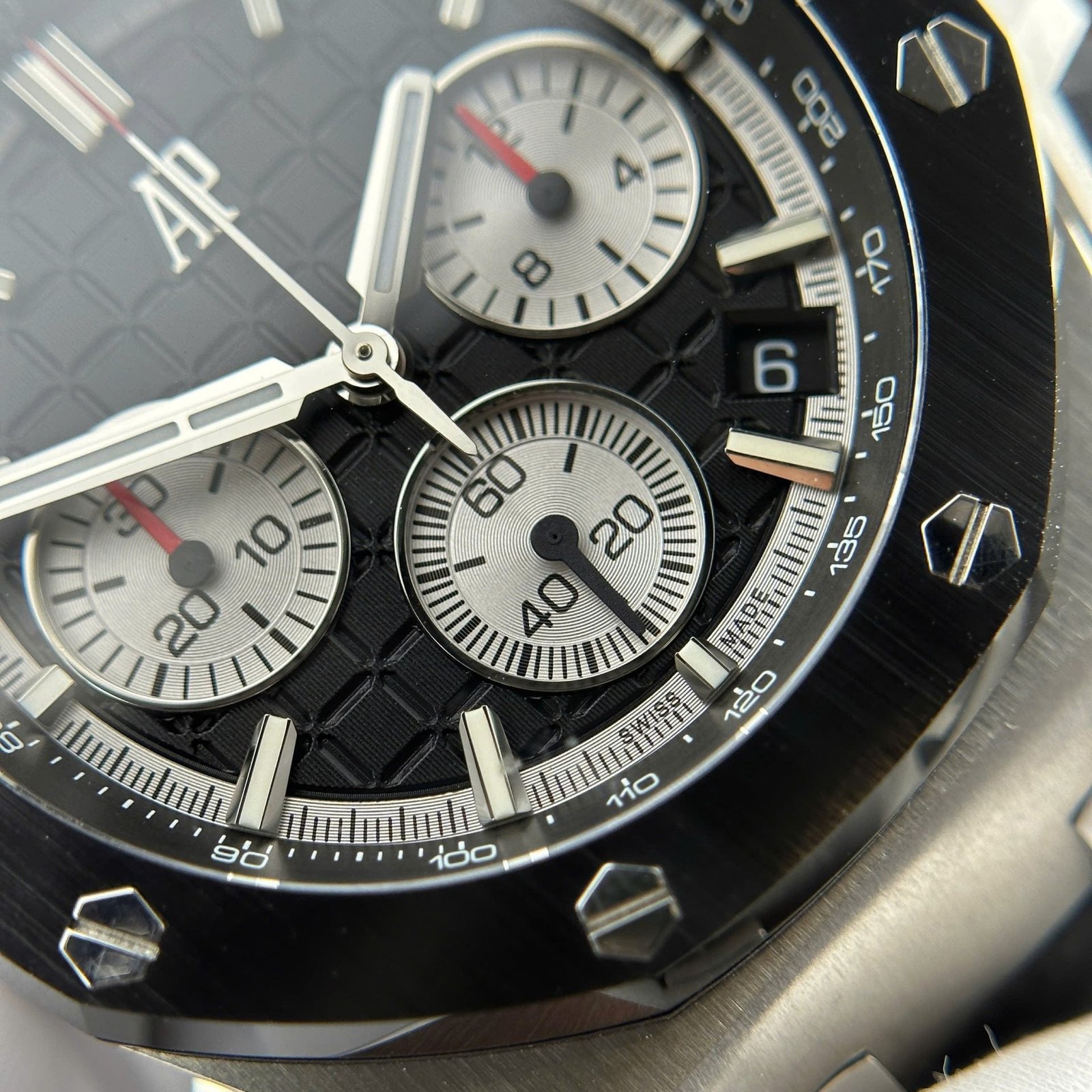 Audemars Piguet Royal Oak Offshore Chronograph 26420 Watch Black Dial 43mm - Image 7