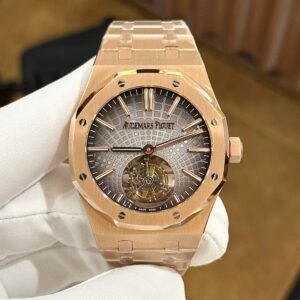 Audemars Piguet Watch Royal Oak Tourbillon Rose Gold 41mm