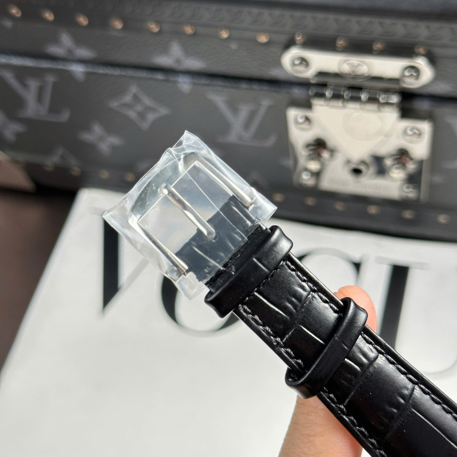 Breguet Watch Tradition 7057 Leather Strap Black 40mm - Image 11