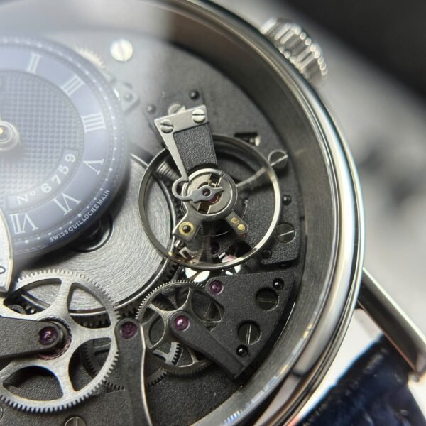 Breguet Tradition 7097 Watch Dial Blue 40mm – Gloria Leather