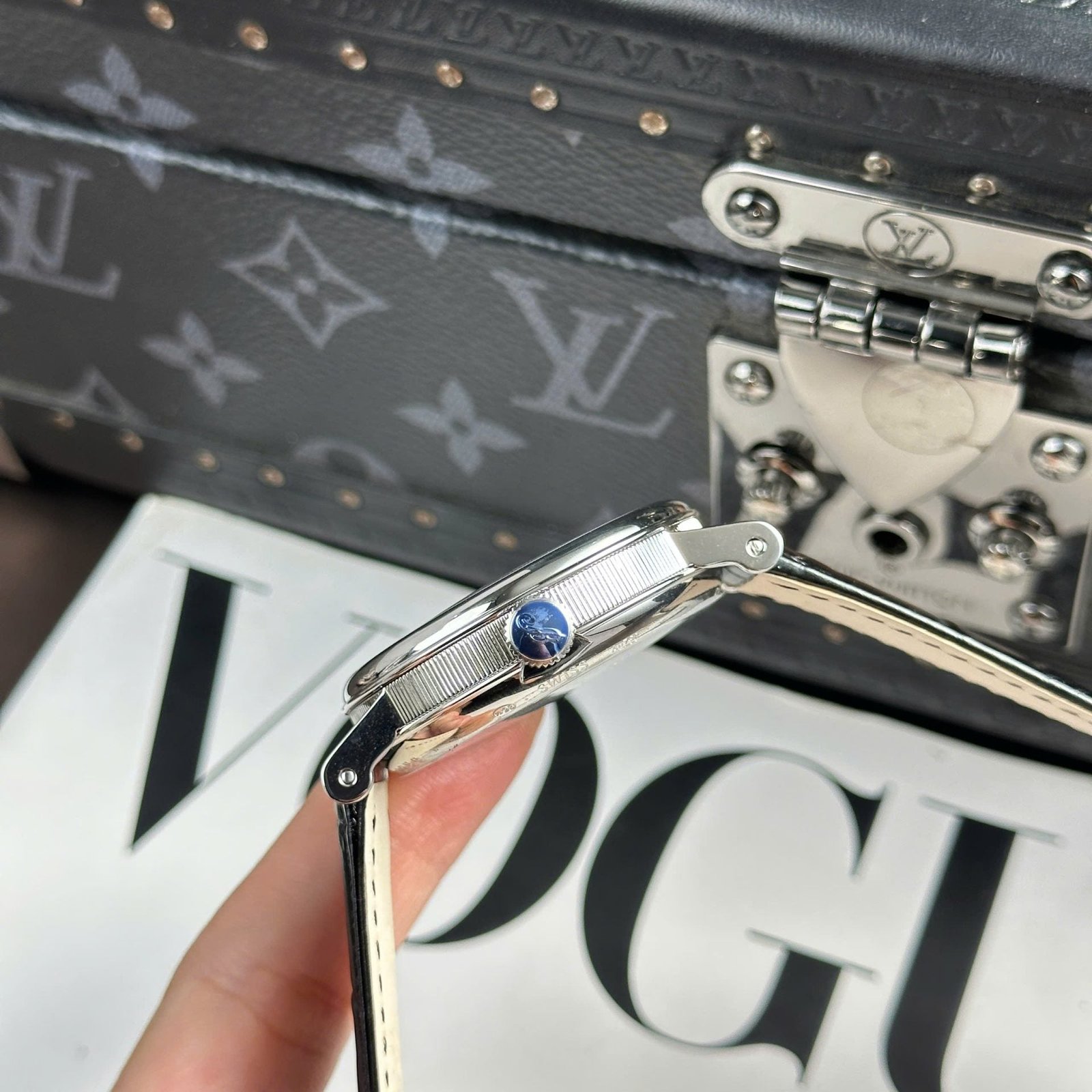 Breguet Tradition 7097 Watch Black Leather Strap 40mm - Image 8