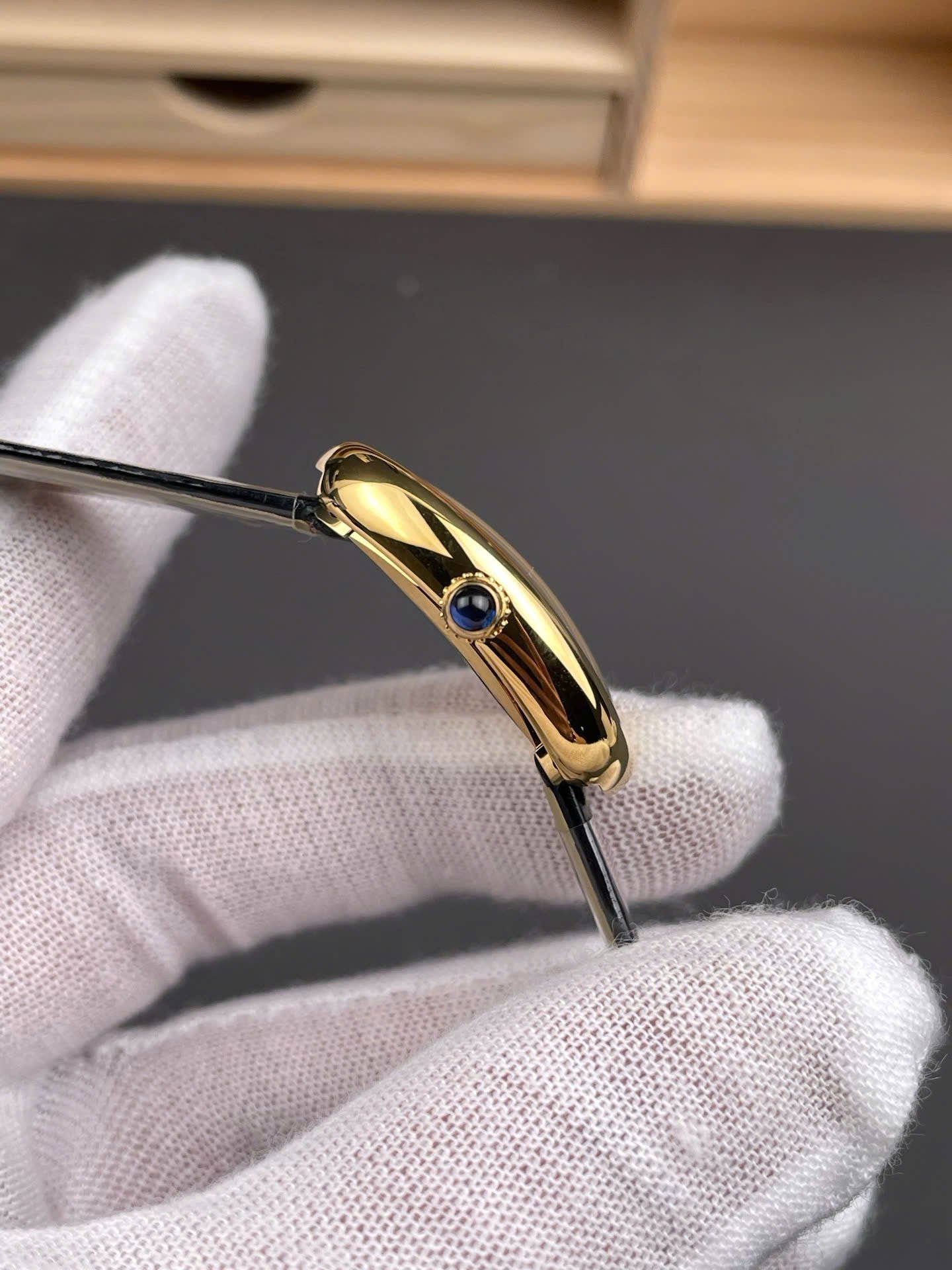 Cartier Baignoire WGBA0017 Watch Women Leather Strap 24,6×18,7mm - Image 6