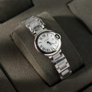 Cartier Ballon Bleu Women’s Watch Swiss Quartz Movement Metal Strap 28mm