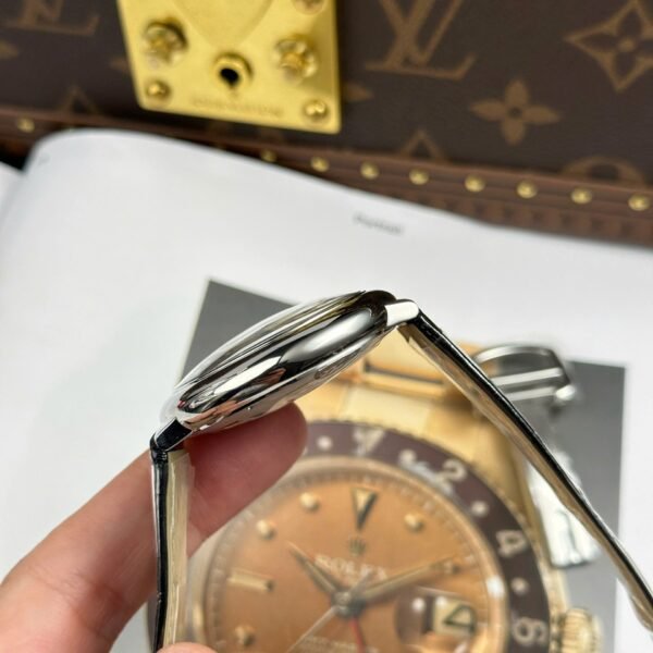 Cartier Ballon Bleu Watch White Dial Leather Strap 40mm - Image 9