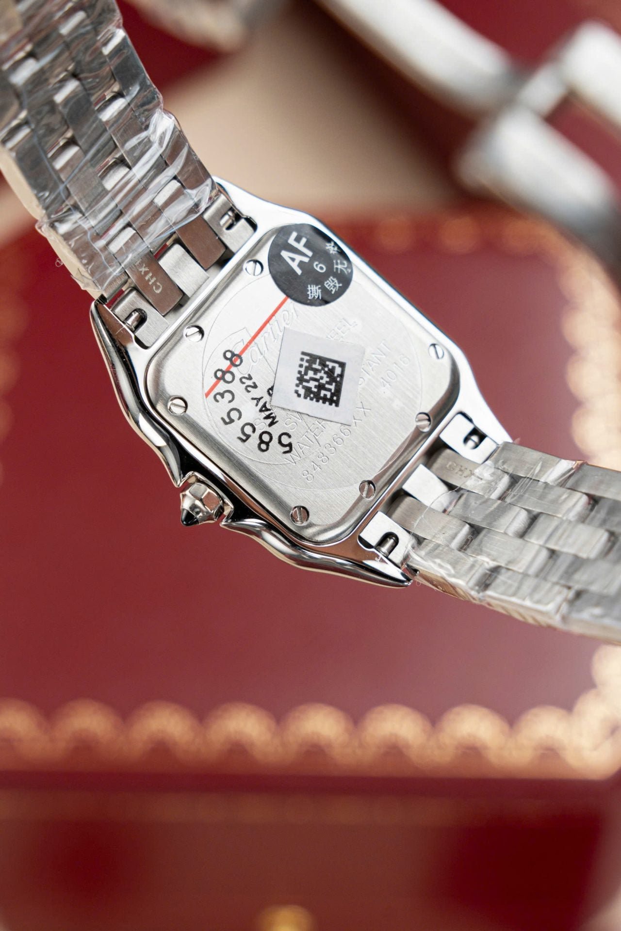 Cartier Watch Panthere WGPN0007 Women White Dial 27x37mm - Image 8