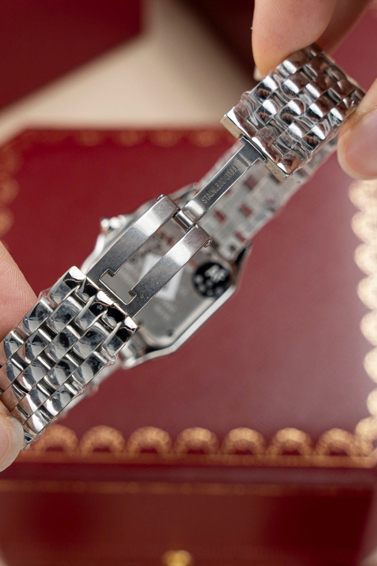 Cartier Watch Panthere WGPN0007 Women White Dial 27x37mm - Image 9