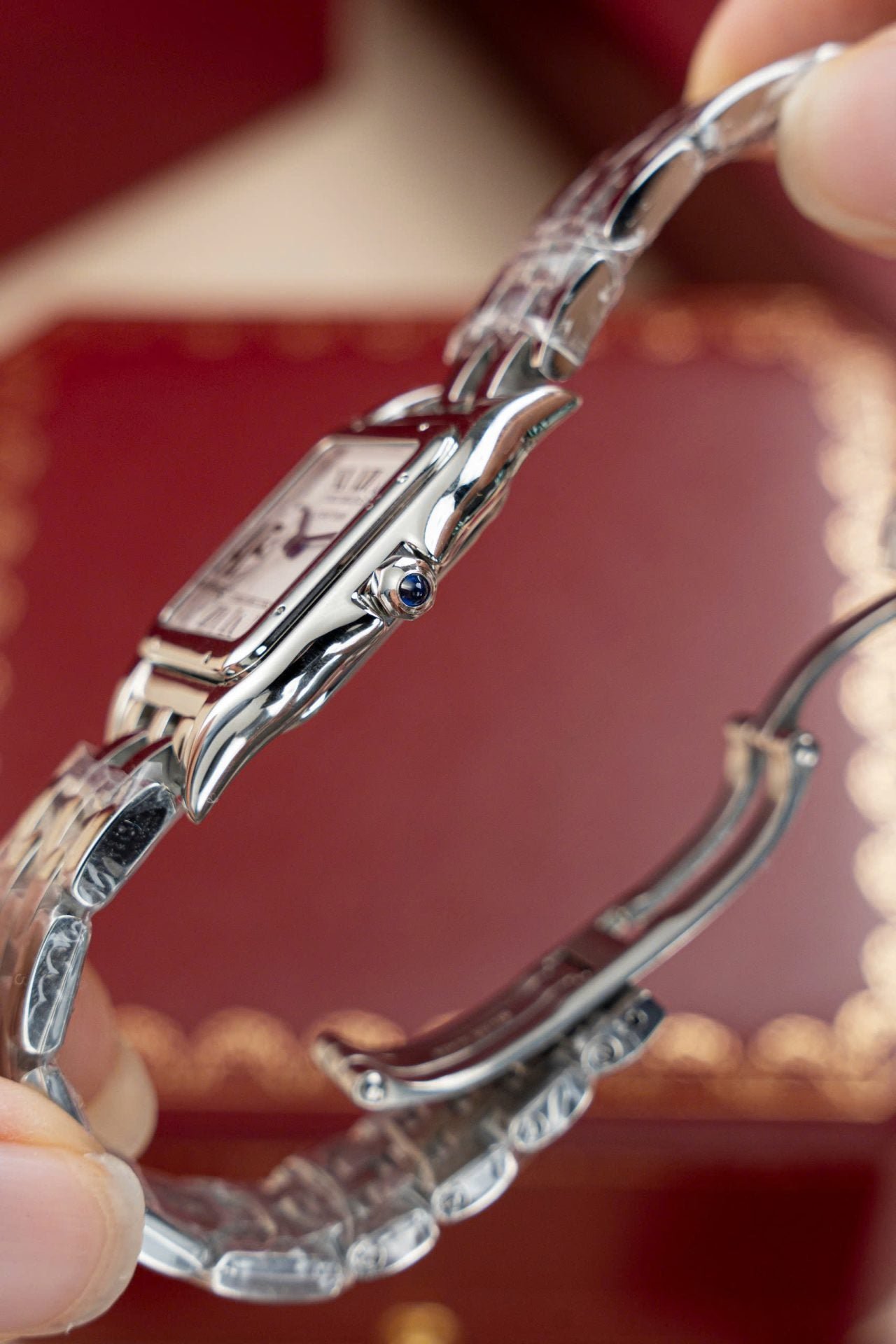 Cartier Watch Panthere WGPN0007 Women White Dial 27x37mm - Image 6