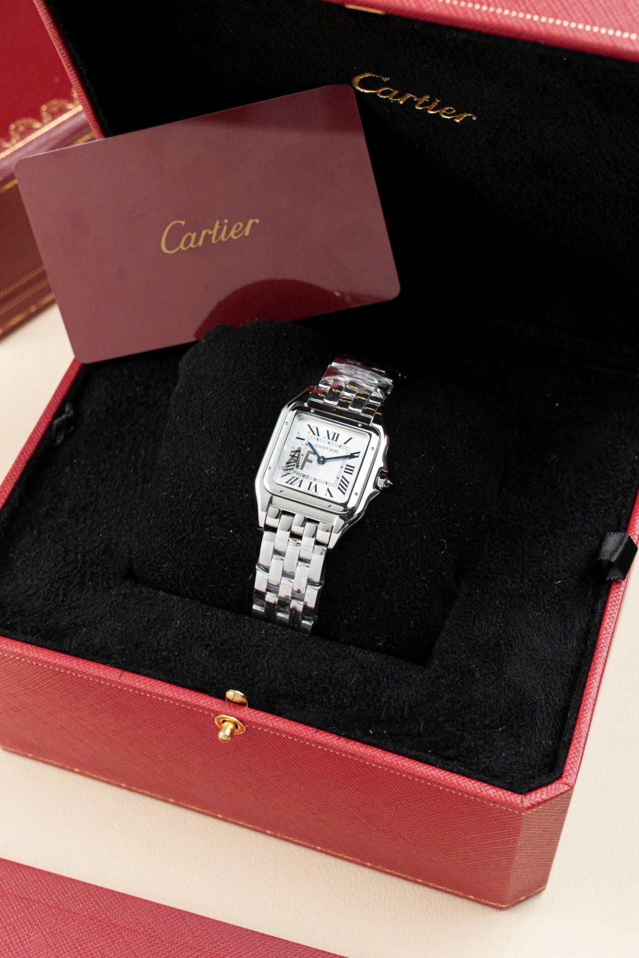 Cartier Watch Panthere WGPN0007 Women White Dial 27x37mm - Image 4