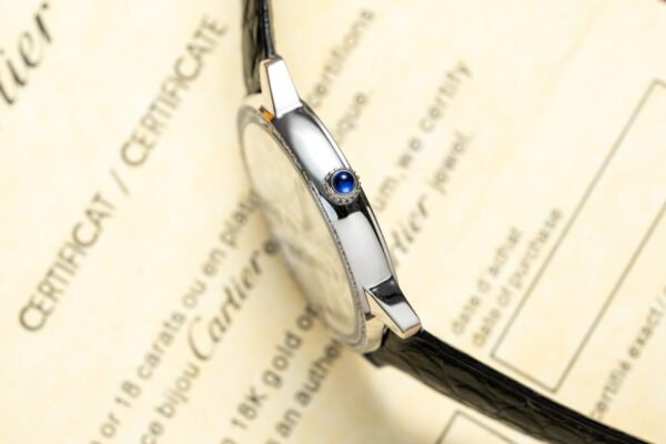 Cartier Ronde Natural Diamond Watch For Women 36mm - Image 4