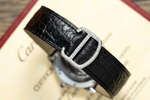 Cartier Ronde Natural Diamond Watch For Women 36mm - Image 6