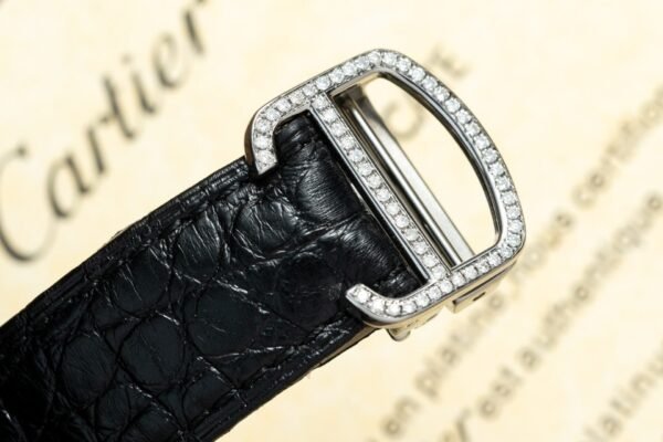 Cartier Ronde Natural Diamond Watch For Women 36mm - Image 7