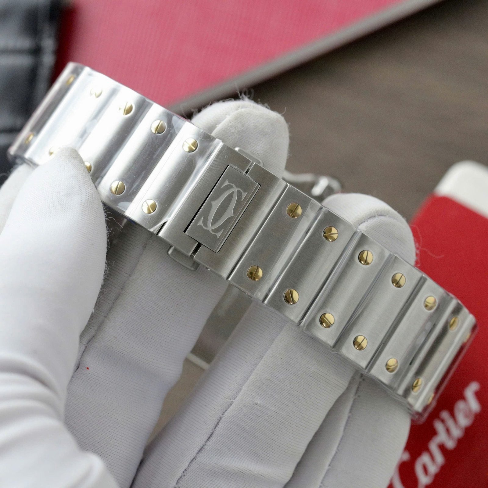 Cartier Santos CRW2SA0030 Watch Gray Dial 39.8mm - Image 11