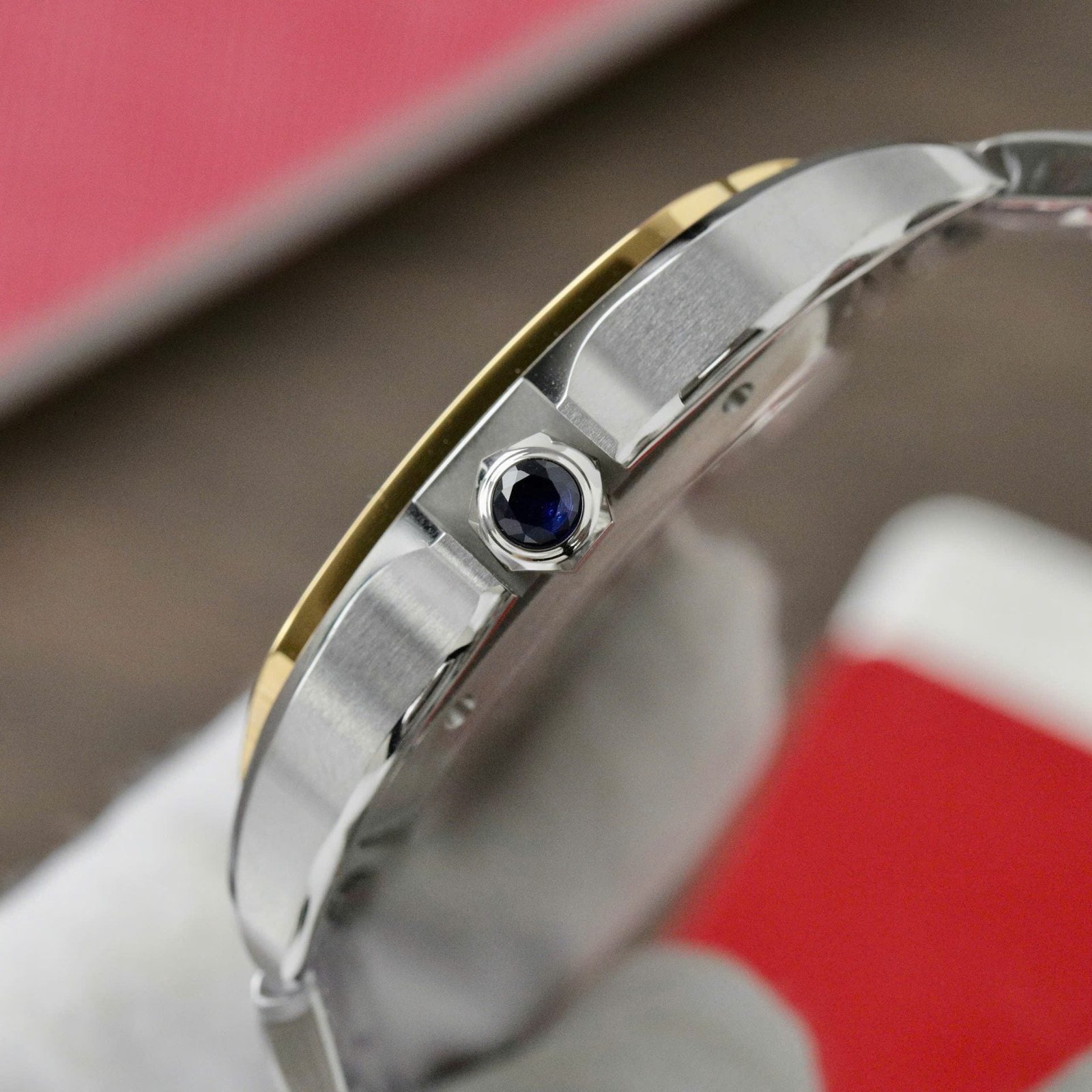 Cartier Santos CRW2SA0030 Watch Gray Dial 39.8mm - Image 8