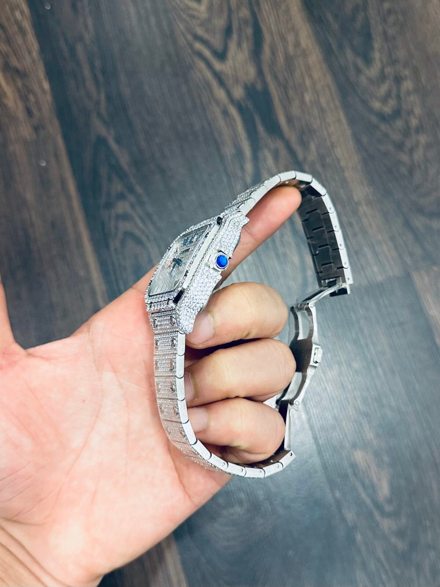 Cartier Santos Watch Metal Wire 39.8mm - Image 4