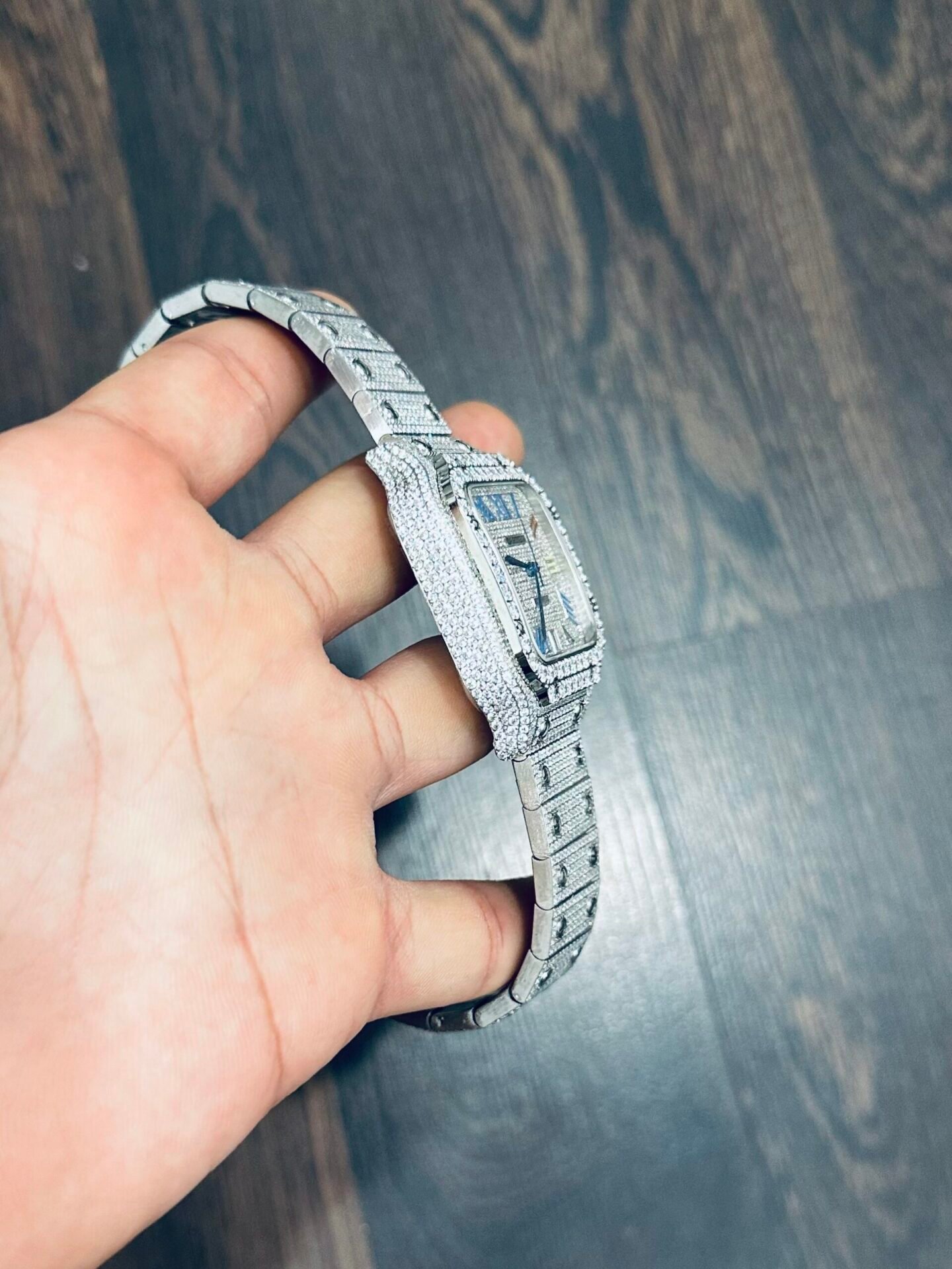 Cartier Santos Watch Metal Wire 39.8mm - Image 5