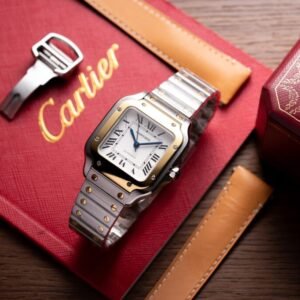 Cartier Watch Santos Demi White Dial 35.2mm
