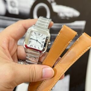 Cartier Santos WSSA0029 Watch 35mm