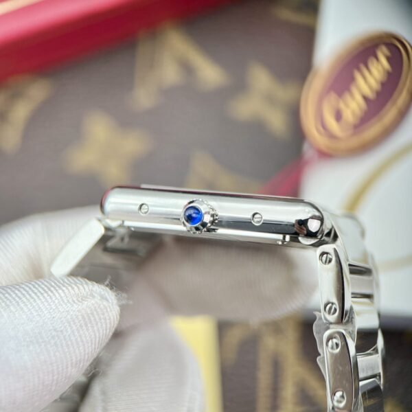 Cartier Watch Tank Must White Dial Metal Wire 31x41mm - Image 8